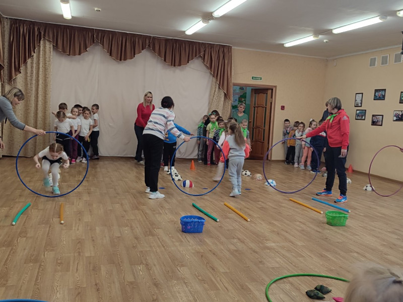 Спортивные состязания в рамках месячника пожарной безопасности.